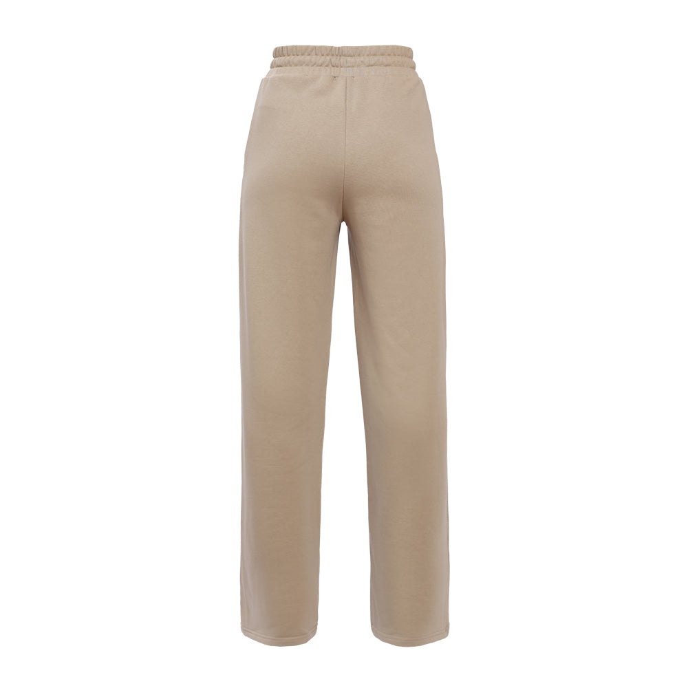 "LUBNA" Jogger mit weitem Bein in beige