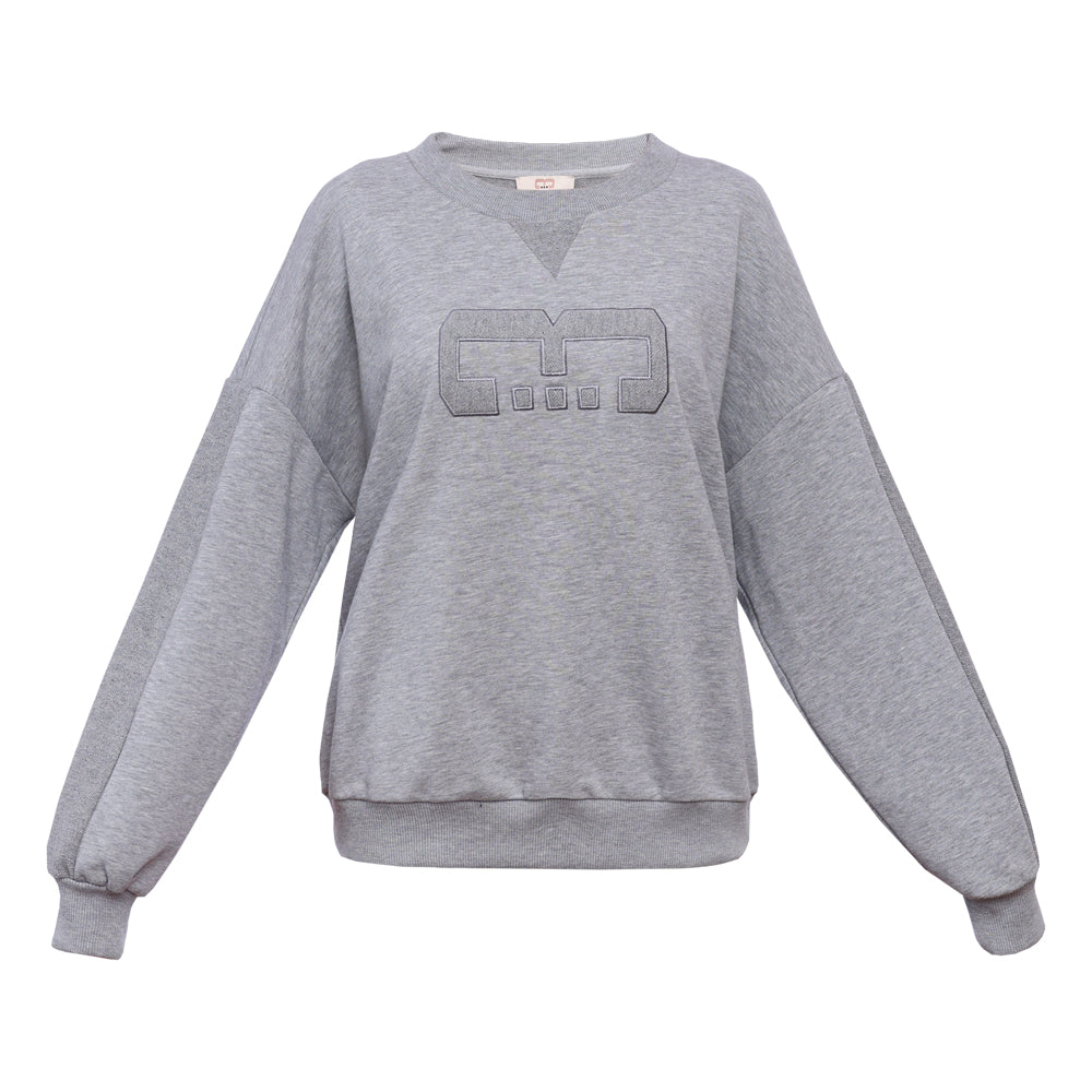 "JULIA" Sweatshirt in grau