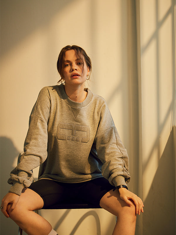 "JULIA" Sweatshirt in grau