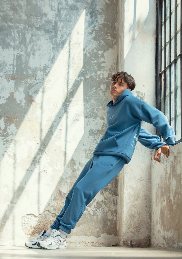 "3 STUDIOS" Jogger in blau