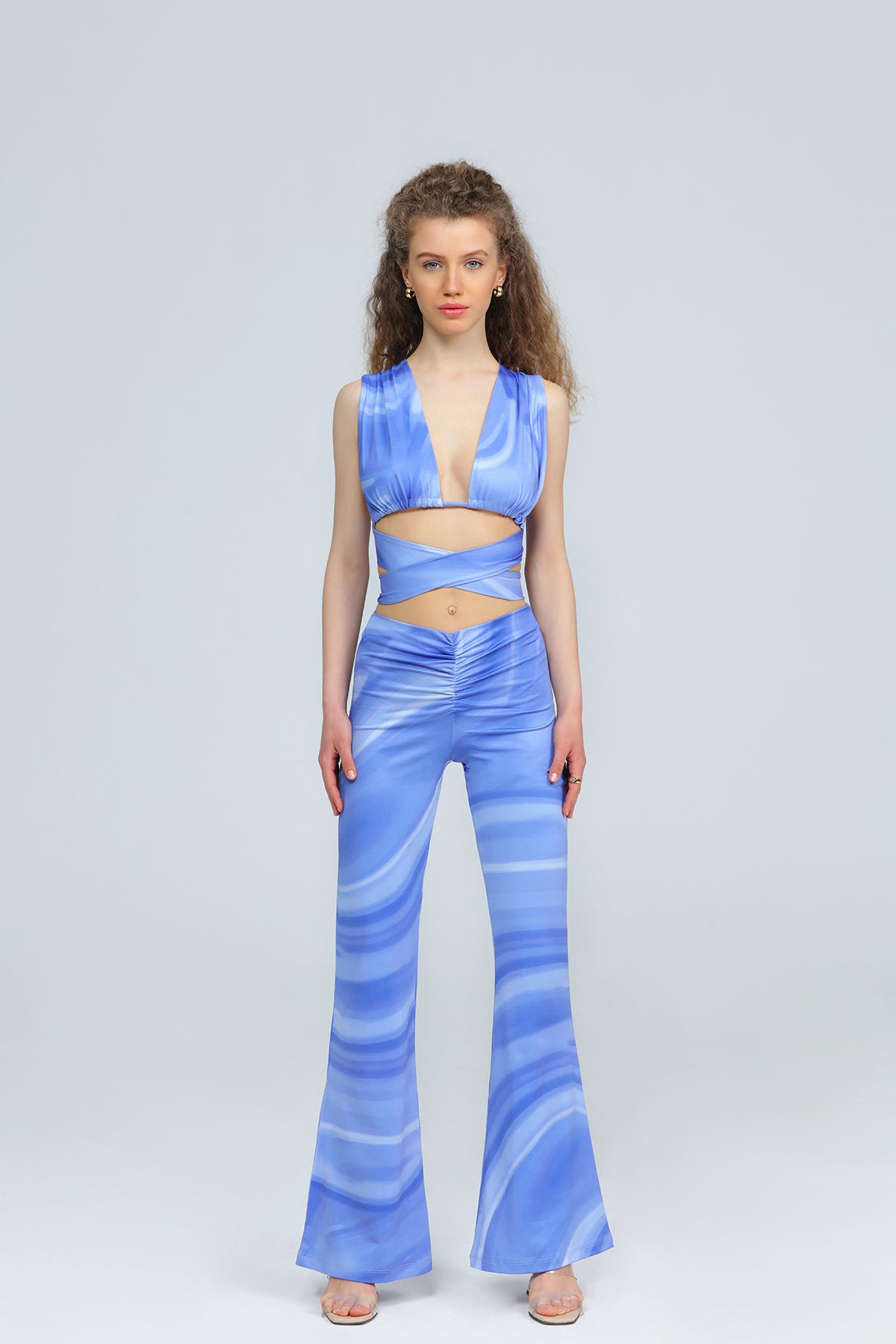"IRIS" Hose in lila