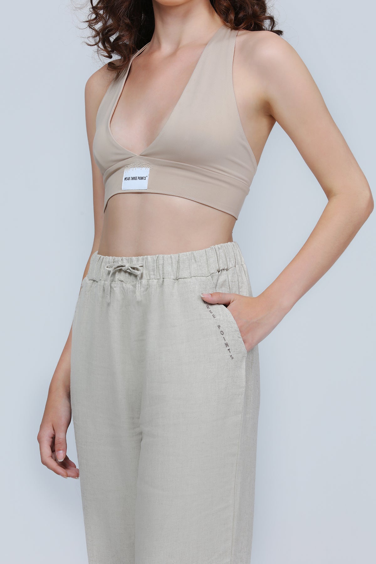 "XANTE" Top in beige