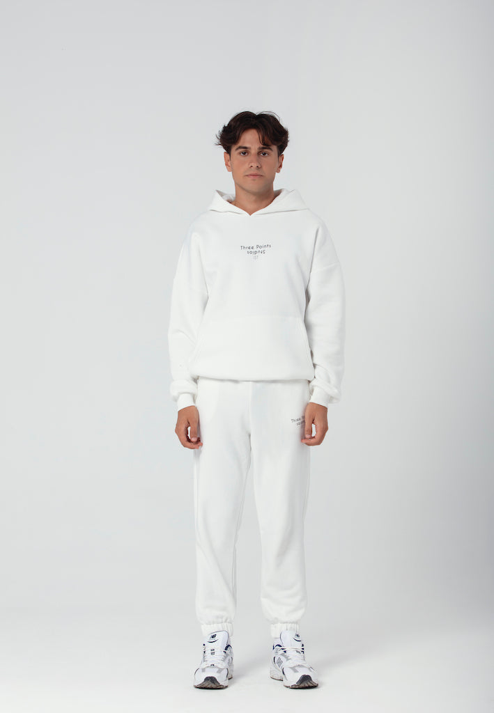 "3 STUDIOS" Jogger in weiß