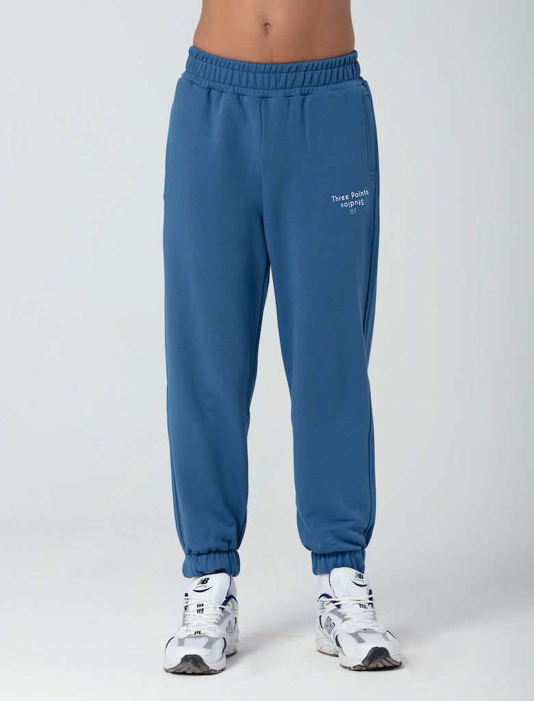 "3 STUDIOS" Jogger in blau