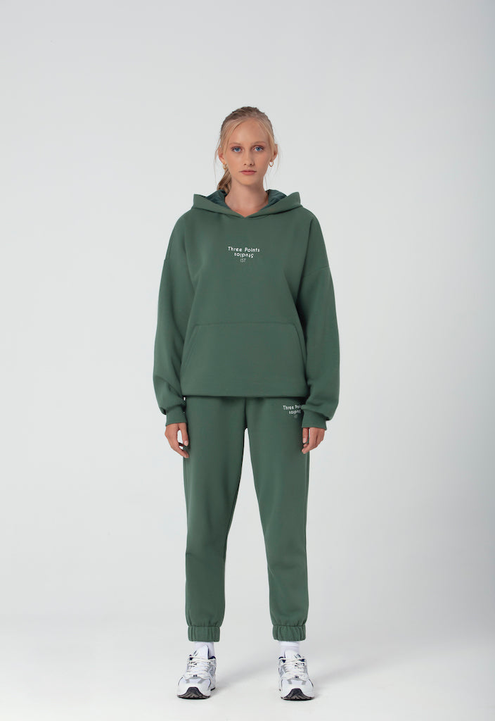 "3 STUDIOS" Jogger in grün