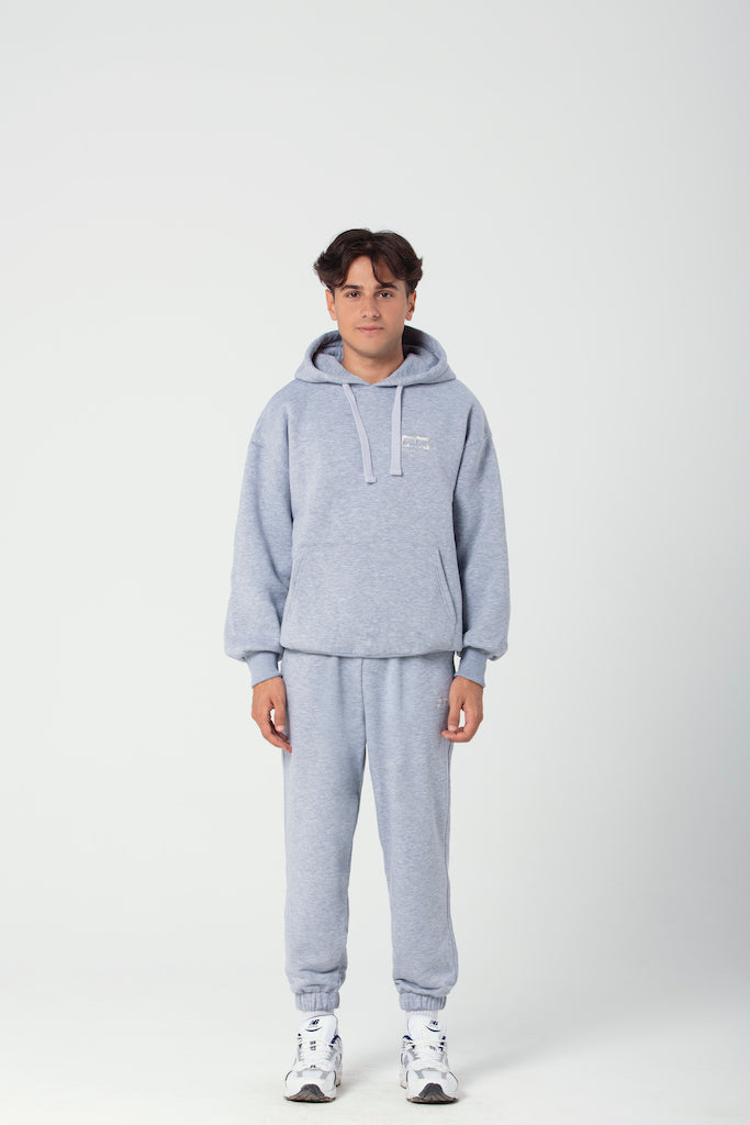 Hoodie in grau