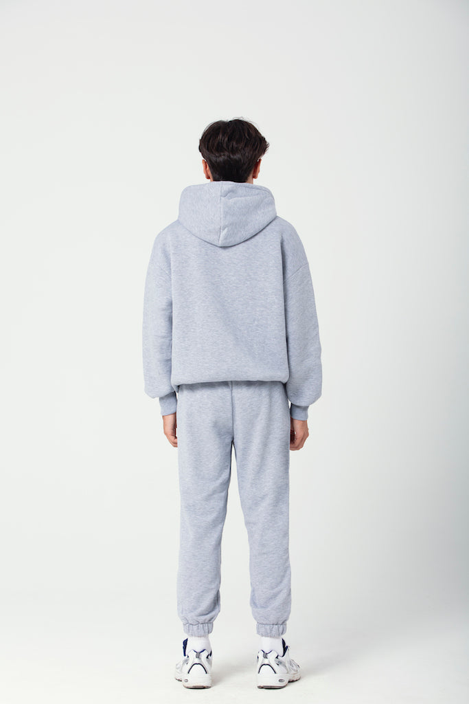 Hoodie in grau