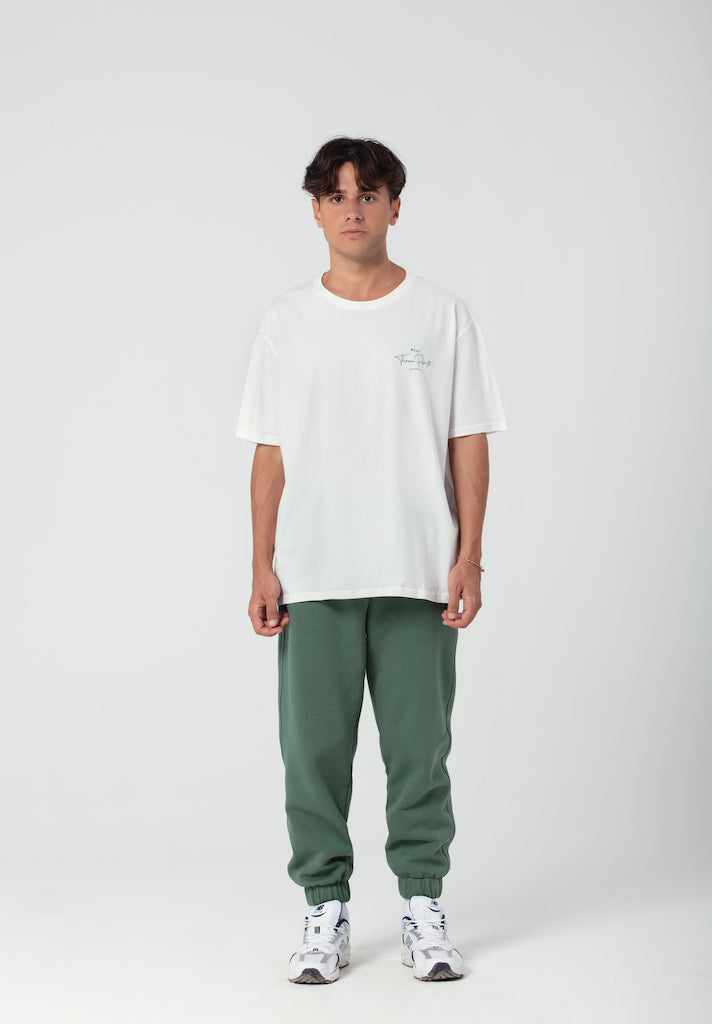 Oversized T-Shirt in weiß