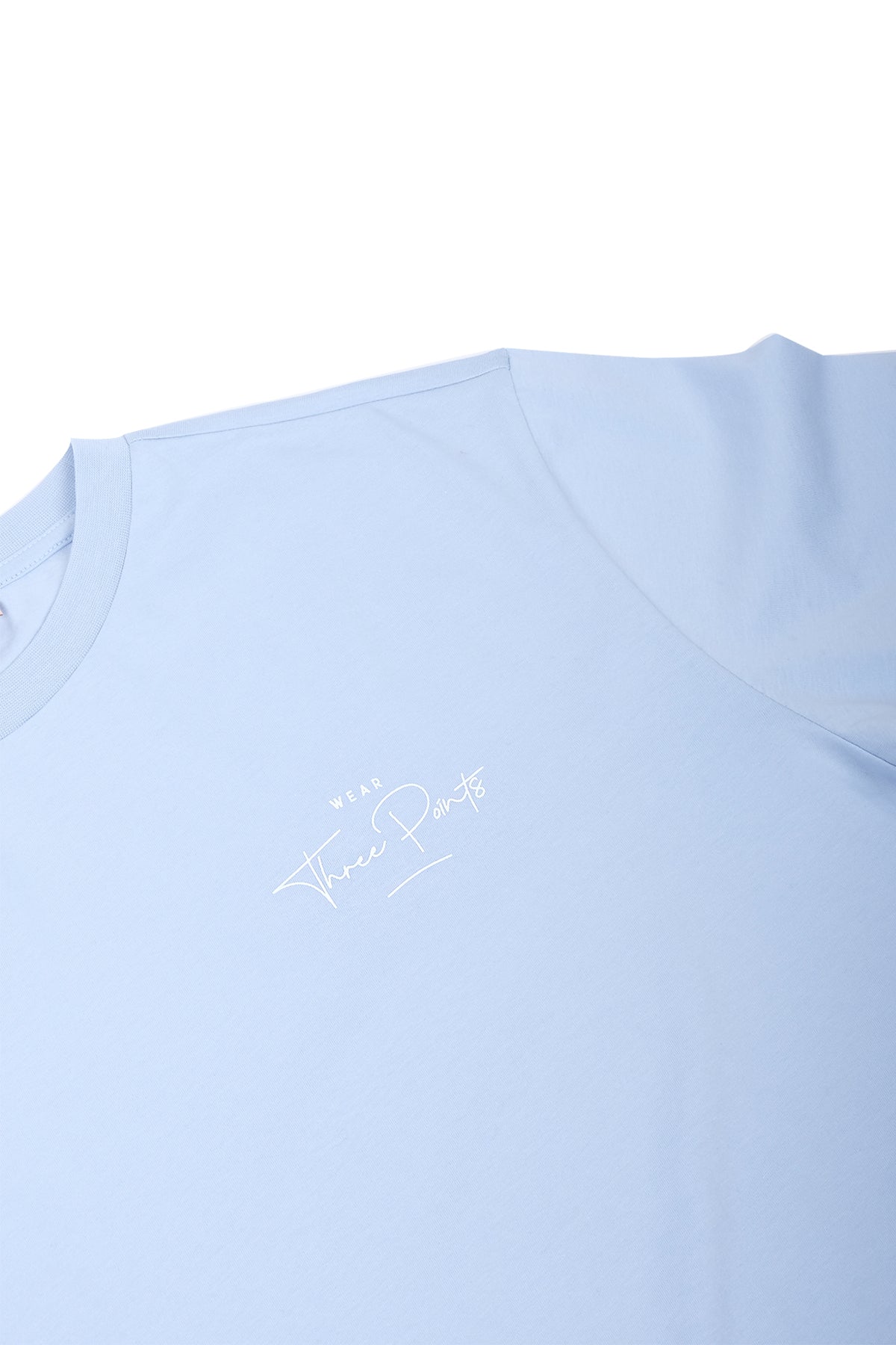 Oversized T-Shirt in blau