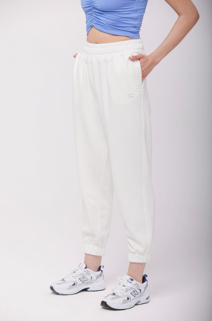 Jogger in weiß