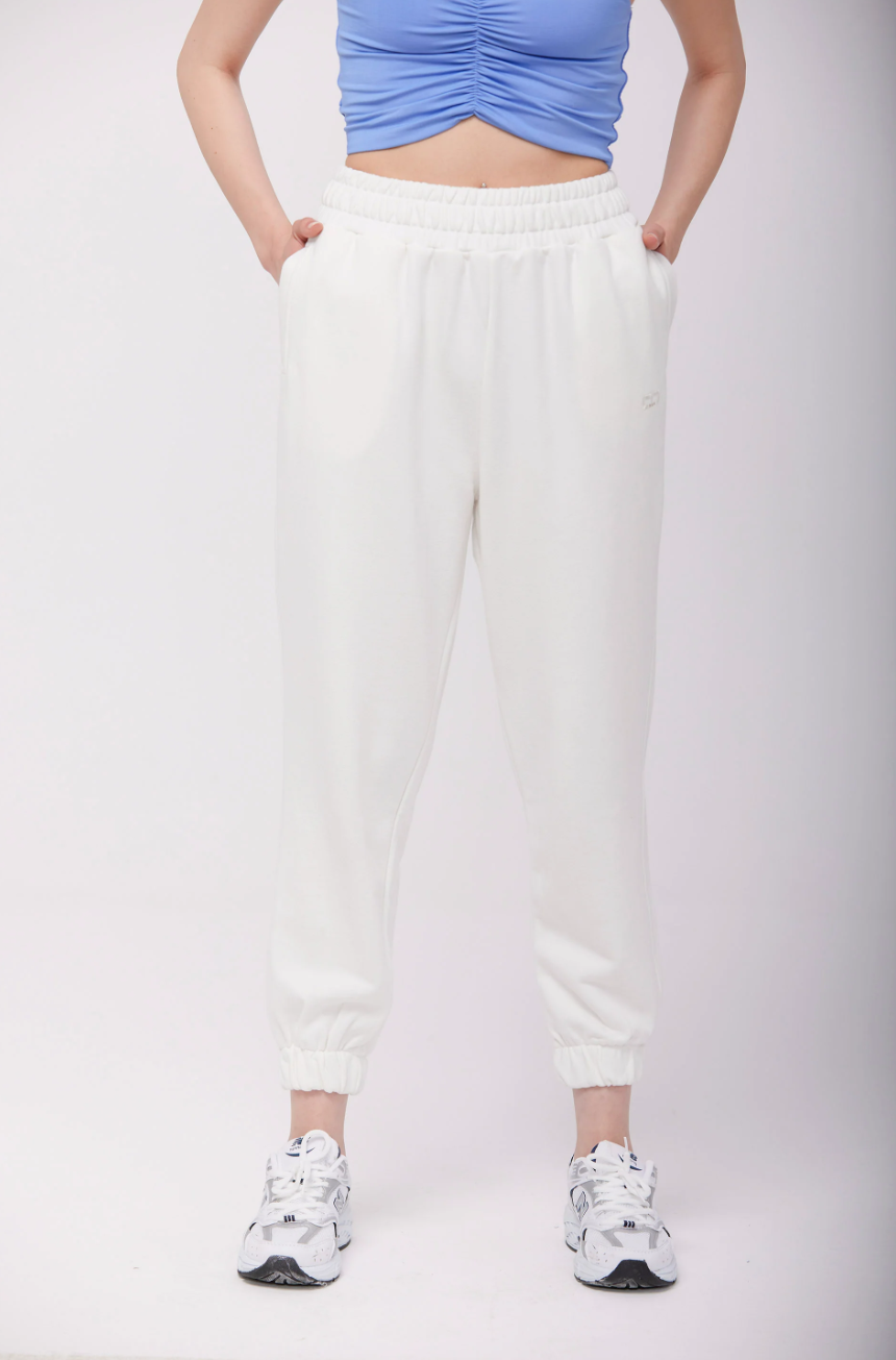 Jogger in weiß