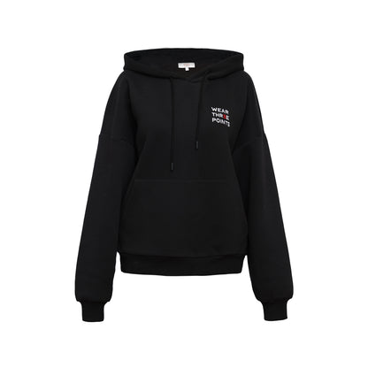 "THE GLASS CEILING" Hoodie in schwarz