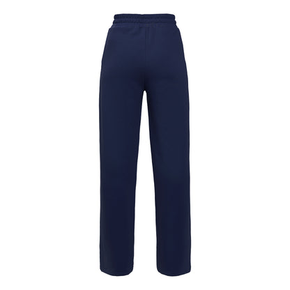 "LUBNA" Jogger mit weitem Bein in marineblau