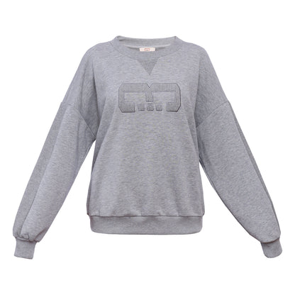 "JULIA" Sweatshirt in grau