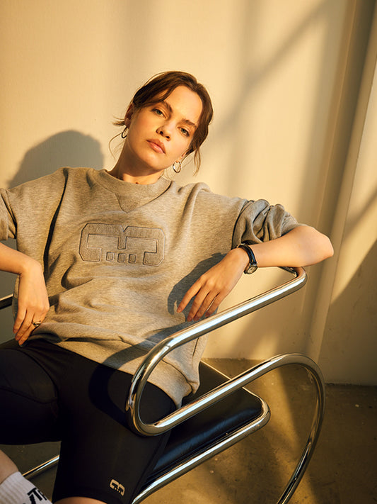"JULIA" Sweatshirt in grau