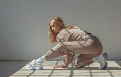 "3 STUDIOS" Jogger in braun