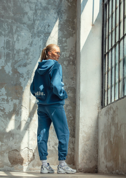 "3 STUDIOS" Jogger in blau