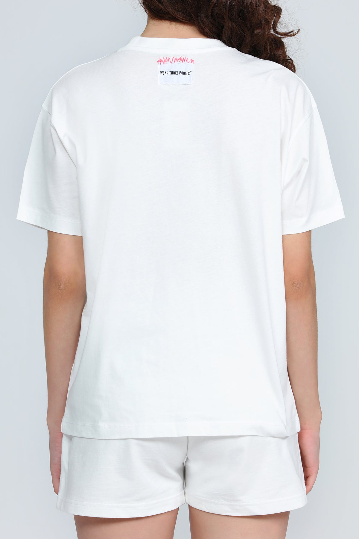 "WEEKEND" Oversized T-Shirt in weiß