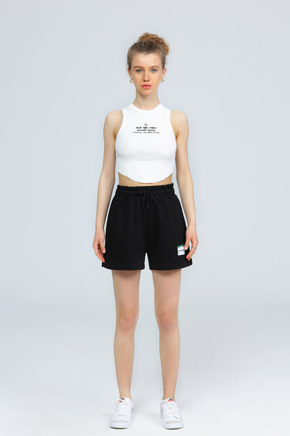 "INFINITY" Crop Top in weiß