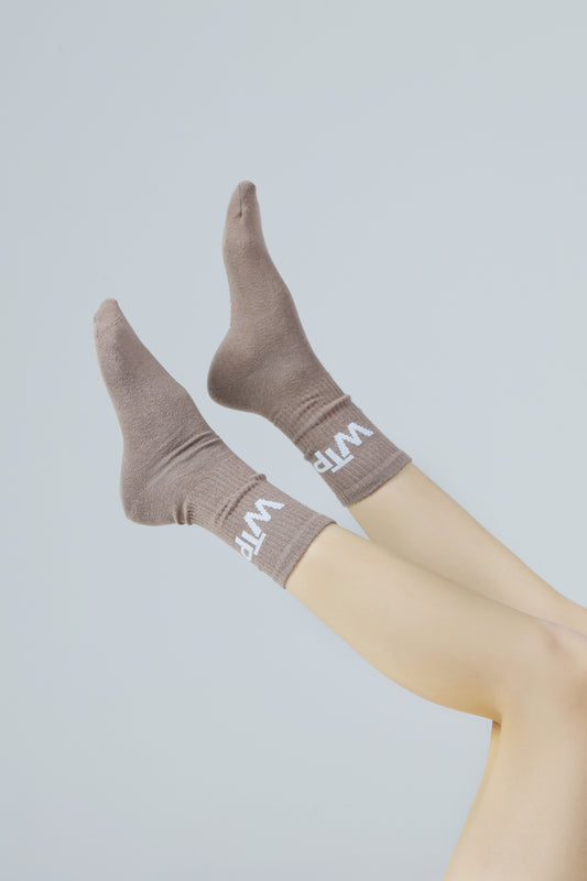 Socken in braun