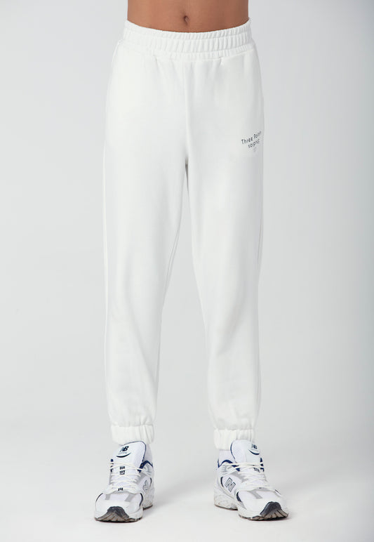 "3 STUDIOS" Jogger in weiß