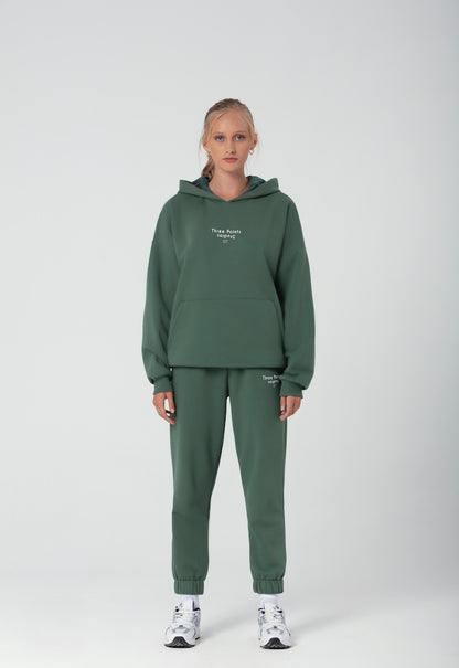 "STUDIOS" Hoodie in grün