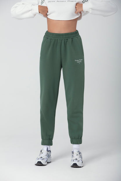 "3 STUDIOS" Jogger in grün