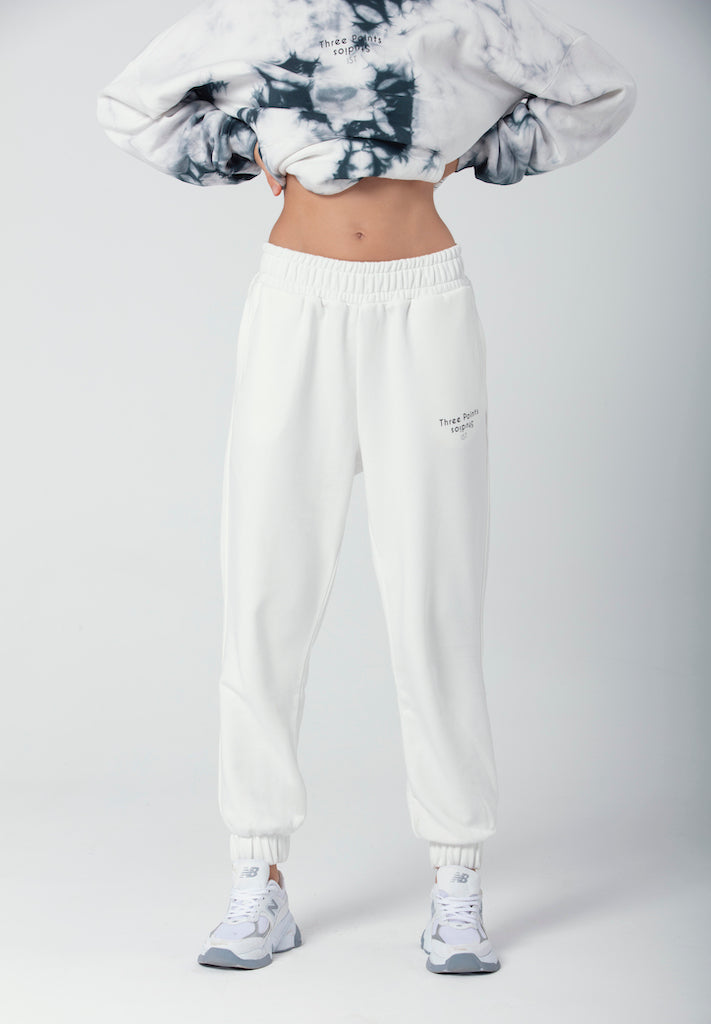 "3 STUDIOS" Jogger in weiß