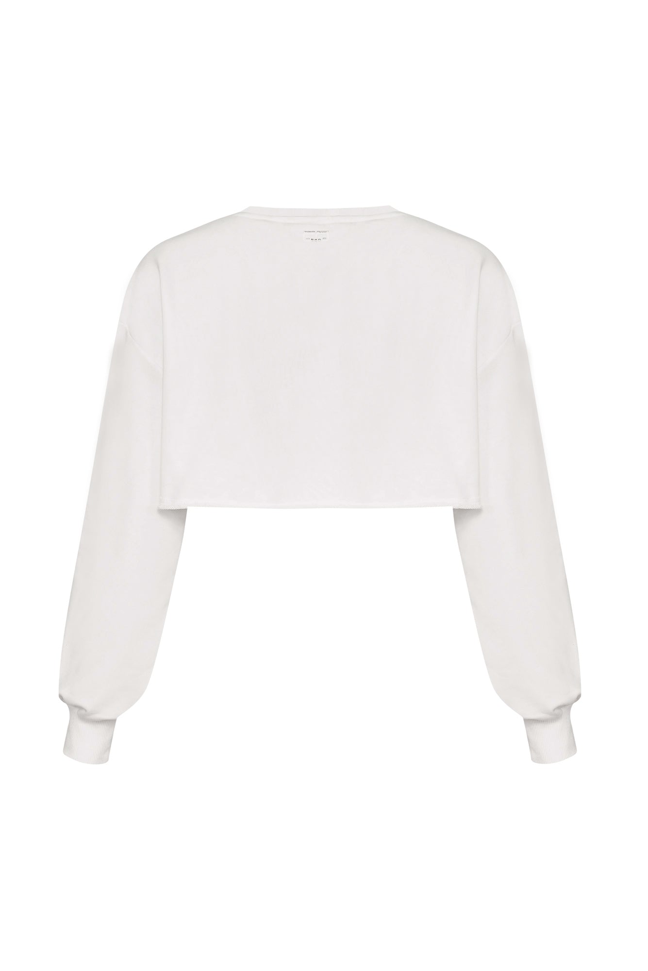 Bolero Sweatshirt in weiß