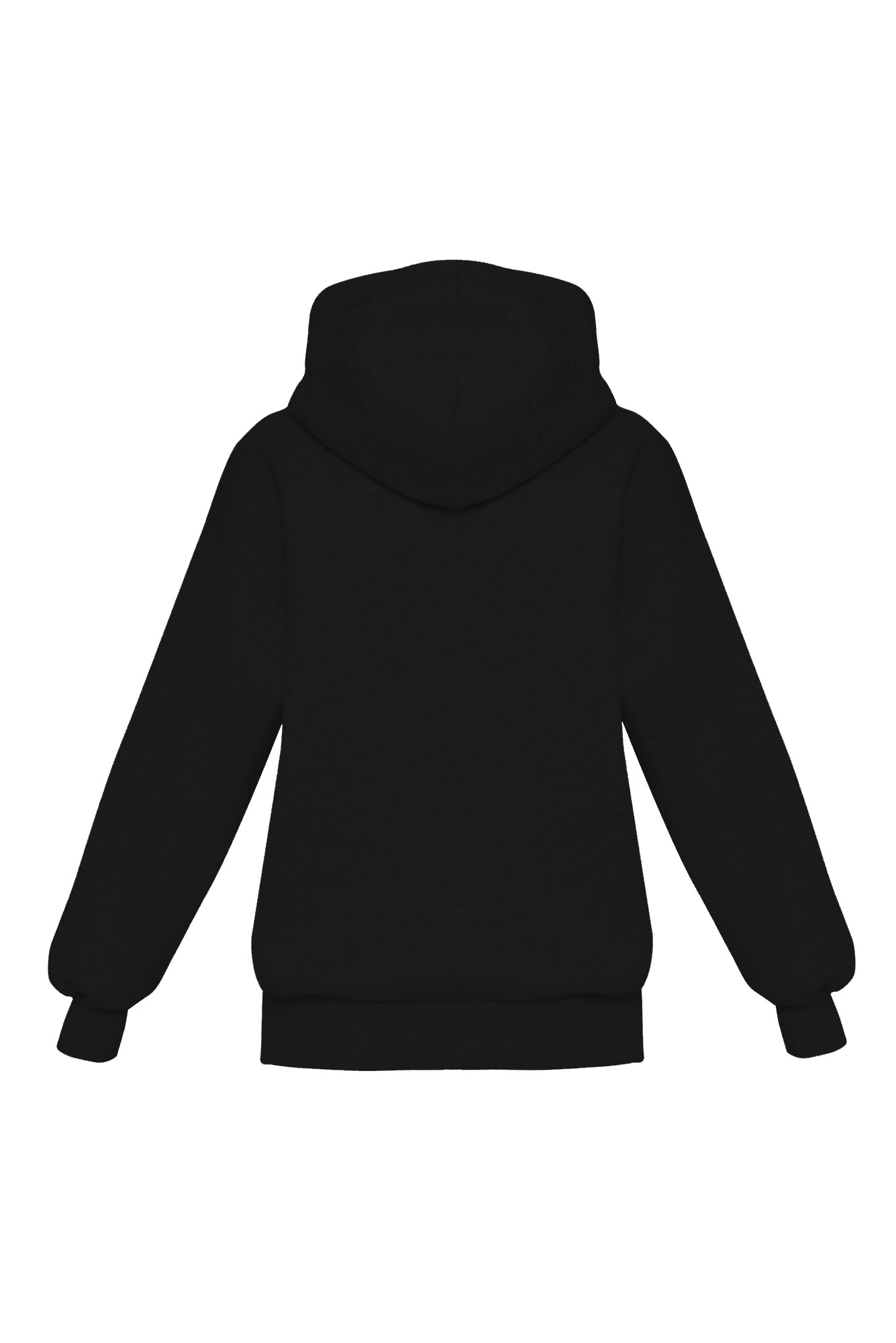 Hoodie in schwarz
