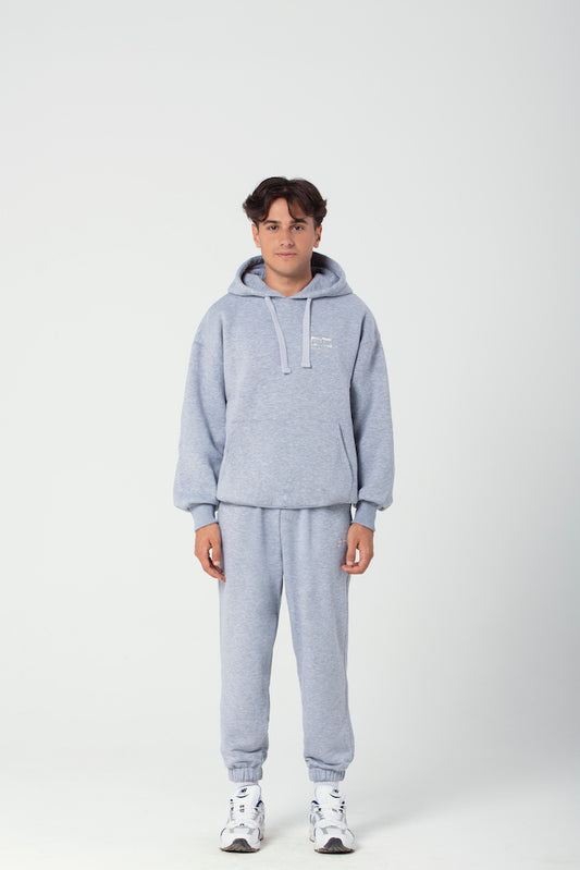 Hoodie in grau