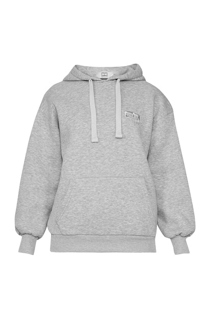 Hoodie in grau