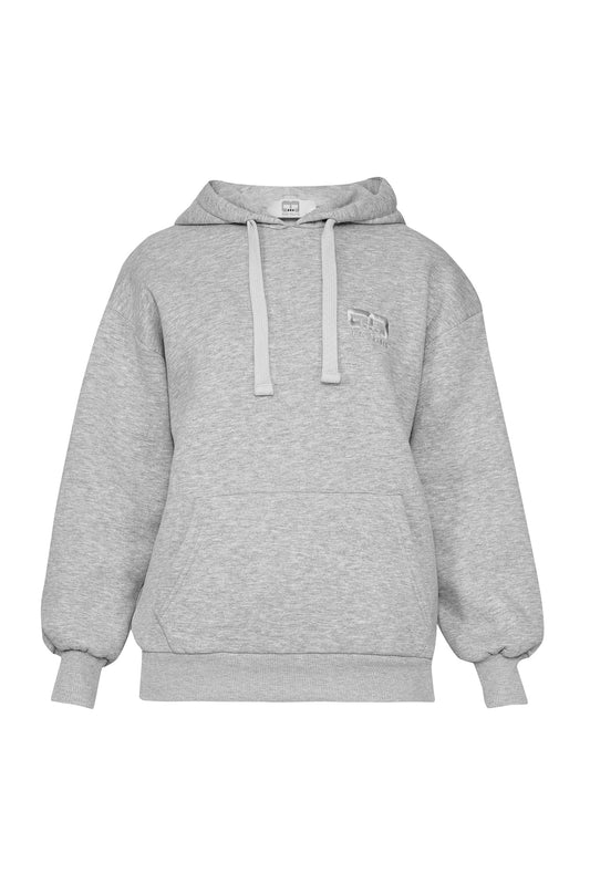 Hoodie in grau