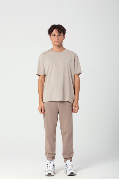 Oversized T-Shirt in beige