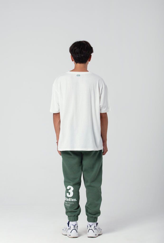 Oversized T-Shirt in weiß