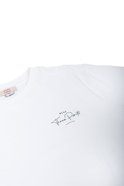 Oversized T-Shirt in weiß